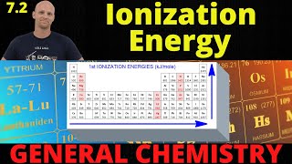 72 Ionization Energy  Periodic Trends  General Chemistry [upl. by Adore]