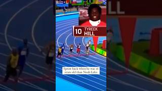 Tyreek Hill CAN beat Noah Lyles shorts tyreekhill nfl [upl. by Moyers763]