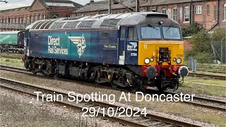 Train Spotting at Doncaster Railway Station 29102024 [upl. by Ille]