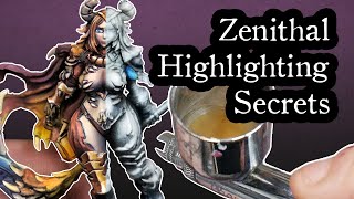 Zenithal Highlighting Secrets My Favorite Tools Tips amp Tricks [upl. by Snej]