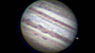 Jupiter amp Io time lapse [upl. by Aela]