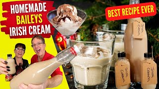 Homemade Baileys Irish Cream  The Only Irish Cream Recipe You Ever Need [upl. by Drofdeb]