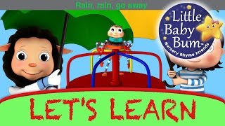 Rain Rain Go Away  Learn with Little Baby Bum  Nursery Rhymes for Babies  Songs for Kids [upl. by Arhez]