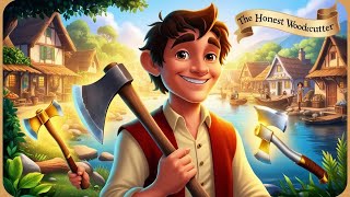 The Honest Woodcutter  The Honest Woodcutter Story In English  Moral Story for kids  Kids Stories [upl. by Clare]