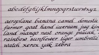 print handwriting  mono cursive writing  how to improve handwriting [upl. by Aitnic]