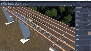 Whats New in InfraWorks 20221  Bridge Cross Frame and Generic Object Refinements [upl. by Kolnick]