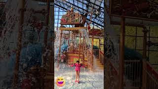 Having fun at indoor waterpark waterpark illinois [upl. by Ziom]