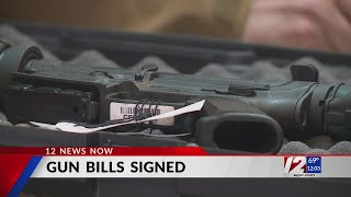 McKee signs pair of gun safety bills [upl. by Darin648]