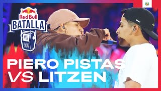 PIERO PISTAS vs LITZEN  Octavos  Red Bull Batalla Perú 2022 [upl. by Hardie]