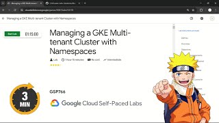 Managing a GKE Multitenant Cluster with Namespaces  qwiklabs  GSP766 [upl. by Niliak]