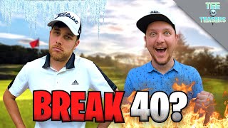 CAN WE BREAK 40 Golf Challenge [upl. by Rikahs]