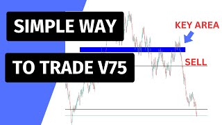 How To TRADE V75VOLATILITY 75 [upl. by Eleanore502]