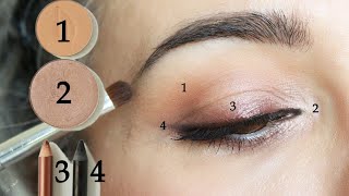 Trucco per allungare locchio Trucco occhi marroni e verdi [upl. by Hallie]