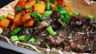 Bison amp Wild Rice Stew w Pima Parched Corn Flour [upl. by Aivirt]