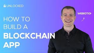 How to Build A Blockchain App [upl. by Nywnorb]