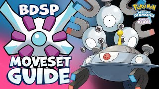 How to use MAGNEZONE and MAGNETON Moveset Guide Pokemon Brilliant Diamond and Shining Pearl [upl. by Ssegrub]