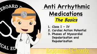 AntiArrhythmic Medications And Classification  The Basics Explained [upl. by Epotimet278]