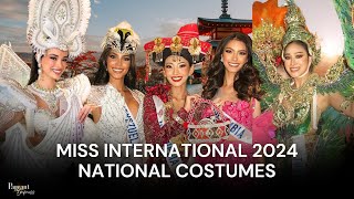 Miss International 2024 National Costumes Reaction [upl. by Ruelu]