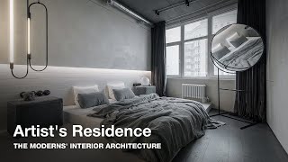 MODERN APARTMENT TOUR interior design by YODEZEEN [upl. by Saddler690]