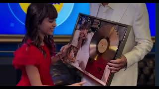 Virginia Bocelli Receives Her First Gold Record [upl. by Aleedis367]