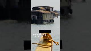 Alapi Boathouse⛵ keralatourism alapuzha boathouse boating keralatrip nature travelvlog trip [upl. by Dorthea]