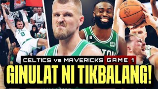 GINULAT ni Porzingis Tambak Kyrie pinahirapan ng Depensa Celtics vs Mavericks Finals Game 1 [upl. by Ronacin593]