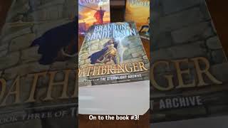 Starting Oathbringer massmarket paperback edition  Stormlight Archive [upl. by Ethan]