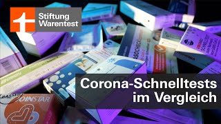 CoronaSchnelltests Das sind die besten AntigenSelbsttests im Vergleich Covid19 CoronaTest [upl. by Leikeze475]