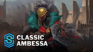 Classic Ambessa Wild Rift Skin Spotlight [upl. by Ytisahc590]