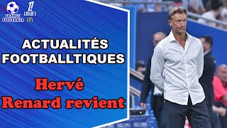 Football  la fédération saoudienne officialise le retour d’Hervé Renard à la tête de sa sélection [upl. by Stead266]