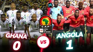 GHANA 0 VS ANGOLA 1  ELIM CAN MAROC 2025 [upl. by Varipapa377]