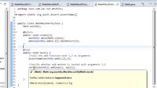 Mockito Tutorial [upl. by Nnylak767]