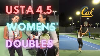 USTA Tennis WOMENS 4550 Doubles  Set Highlights [upl. by Ranita]