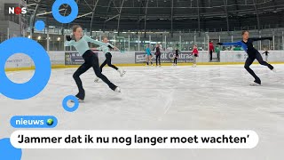 Van 15 naar 17 jaar Jonge kunstschaatsers over nieuwe regel [upl. by Anazraf579]