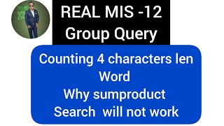 May Real MIS 12  group query [upl. by Lednik150]