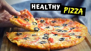 HEALTHY PIZZA that is actually the real deal under 20 minutes from scratch [upl. by Charlena]