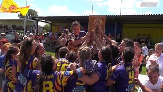 Résumé Finale Féminines St EsXIII Cat vs Montpellier [upl. by Benedic]