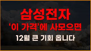 삼성전자  이가격 에 사모으면 12월 큰 기회 옵니다 주식전망 2024년주식전망 11월주식전망 대폭락 두산로보틱스 레인보우로보틱스 [upl. by Spiers]