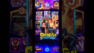 Played 6 Cards on Final turn 💀🔥Marvel snap infinite marvelsnap shorts [upl. by Eiramannod911]