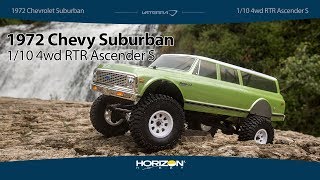 Vaterra Ascender  S 1972 Chevy Suburban  110 4wd RTR [upl. by Myrta793]