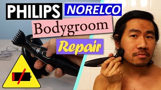 Philips Norelco Bodygroom BG203060 Disassembly and Repair [upl. by Betteanne]