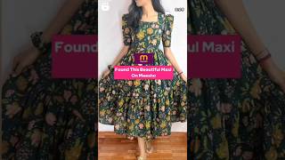 Maxi frock meesho haul 💗🥰💖 shortvideo meeshokurtisethaulunder500 viralvideo [upl. by Servetnick409]