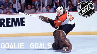 NHL Goalie Goals [upl. by Okim]