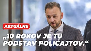 „Ja sa zodpovednosti nebojím bude vyvodená“ Minister Eštok reaguje na smrť muža v Košiciach [upl. by Johnstone]