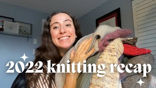 Everything I Knit in 2022  Knitting Podcast  Petite Knit Caidree MFT Knitwear amp Free Patterns [upl. by Immaj988]