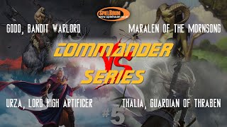 Thalia vs Urza vs Maralen vs Godo  Commander Series 5  SpielRaum DE [upl. by Sclater]