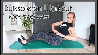 10 min Buikspieroefeningen voor beginners  Buikspieren workout voor thuis OPTIMAVITA [upl. by Akimad944]