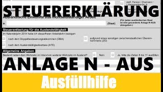 Anlage N  Aus Elster  ELSTER Tutorial  Steuererklärung selber machen [upl. by Liauqram]