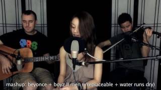 Mashup Beyonce  Boyz II Men Irreplaceable  Water Runs Dry [upl. by Bounds]