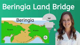 The Beringia Land Bridge  US History for Kids [upl. by Ecirahc]